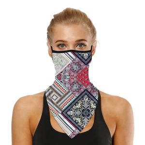 Womens Psychedelic Winter snowboard facemask